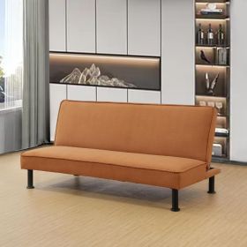Light Coffee Fannel Living Room Sofabed