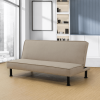 Khaki Fannel Living Room Sofabed