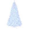 8ft White 670 Lights Warm Color 8 Modes 2008 Branch Christmas Tree White