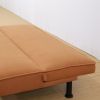 Light Coffee Fannel Living Room Sofabed