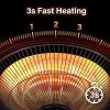 Simple Deluxe Patio Portable Outdoor Heating for Balcony, Courtyard, With Overheat Protection, Ceiling-Mounted Heater