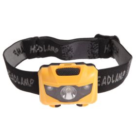 3w white light red light super light waterproof strong light migration mountaineering fishing camping outdoor cat eye 2 generation headlights (Color: orange)